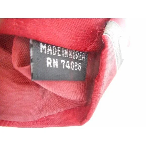 Vintage Disney Soccer Burgundy tie Mickey Donald - Picture 4 of 7